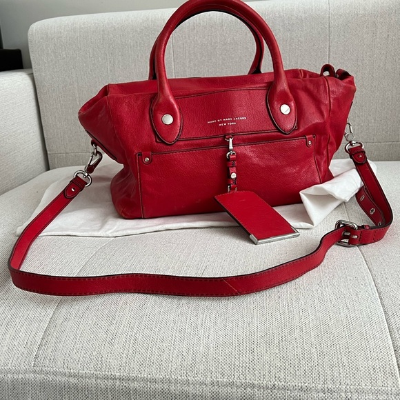 Marc by Marc Jacobs satchel tote with long strap - Picture 4 of 16